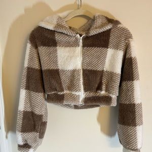 Comfy Cropped Hoodie.